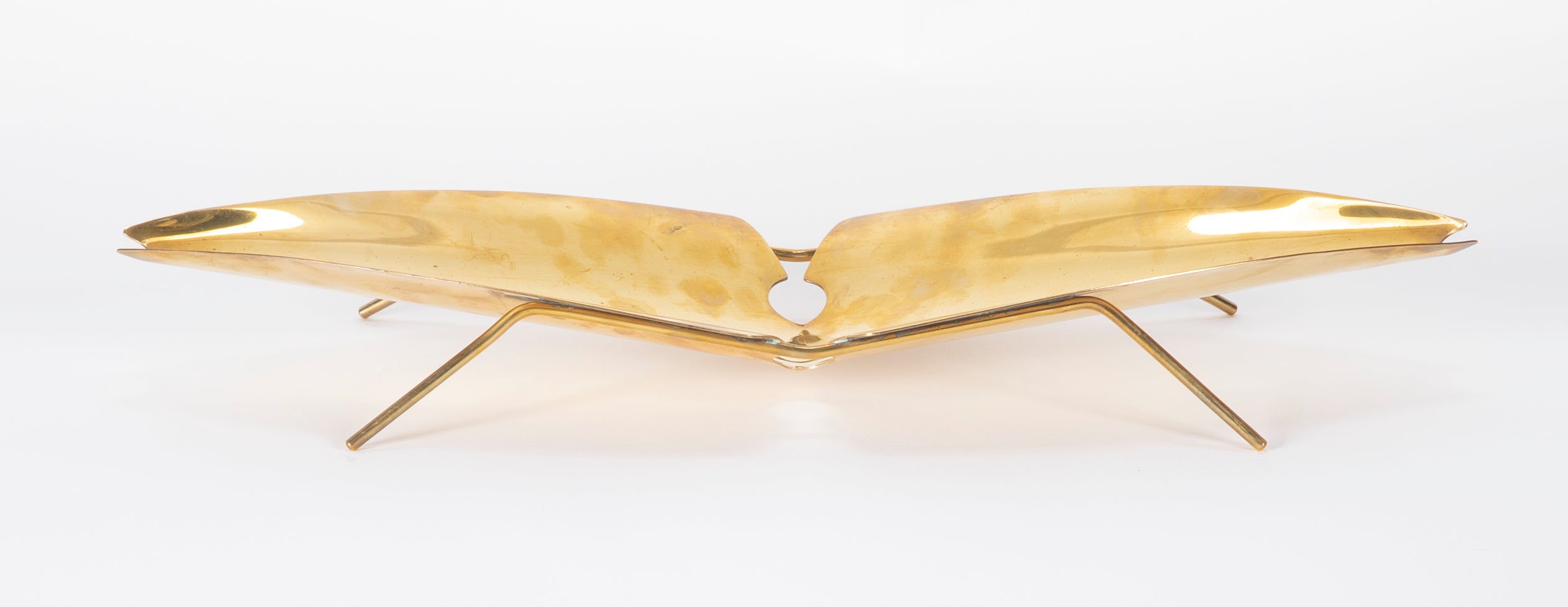 Brass Pencil Tray or Center Bowl