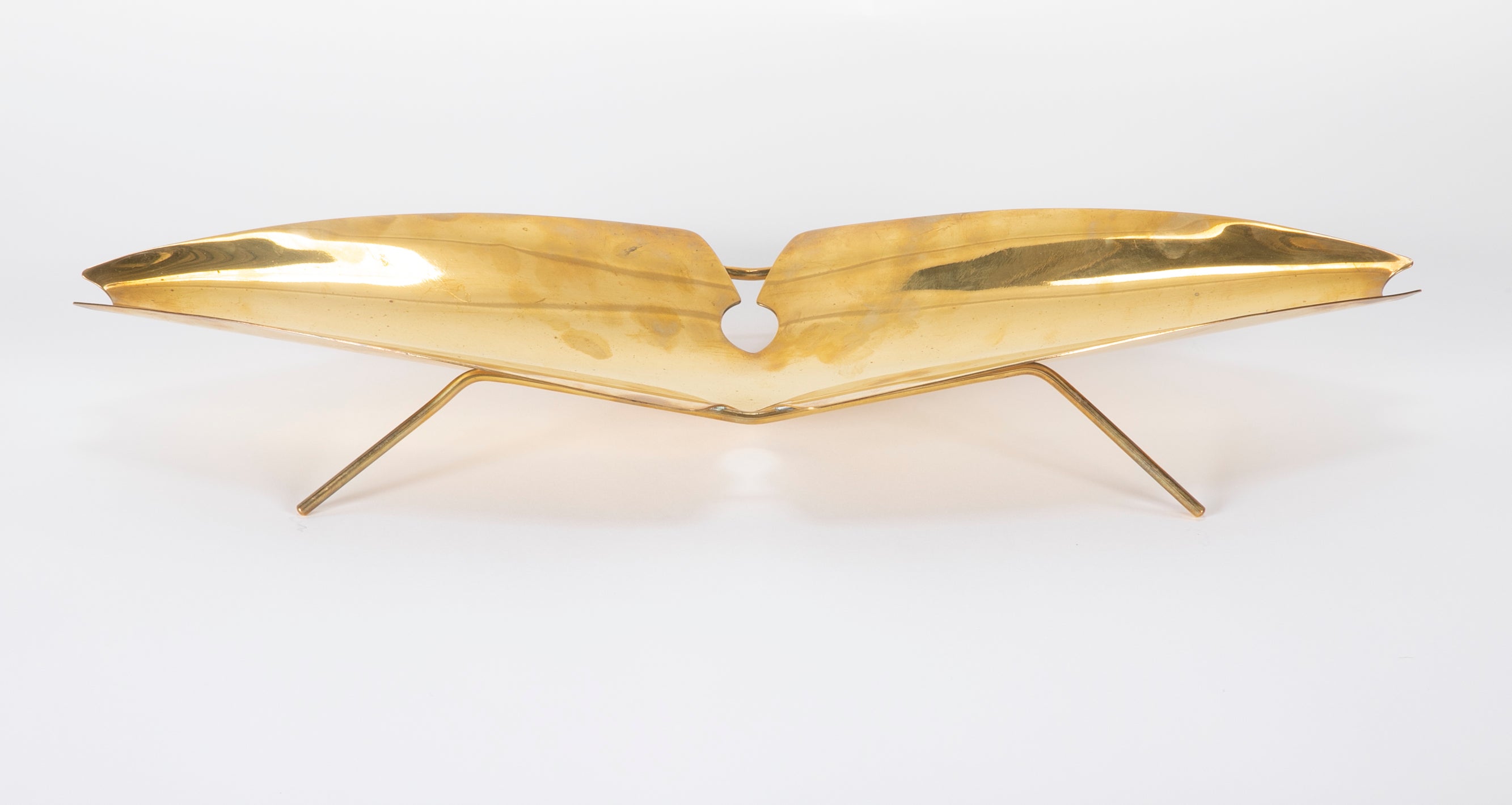 Brass Pencil Tray or Center Bowl