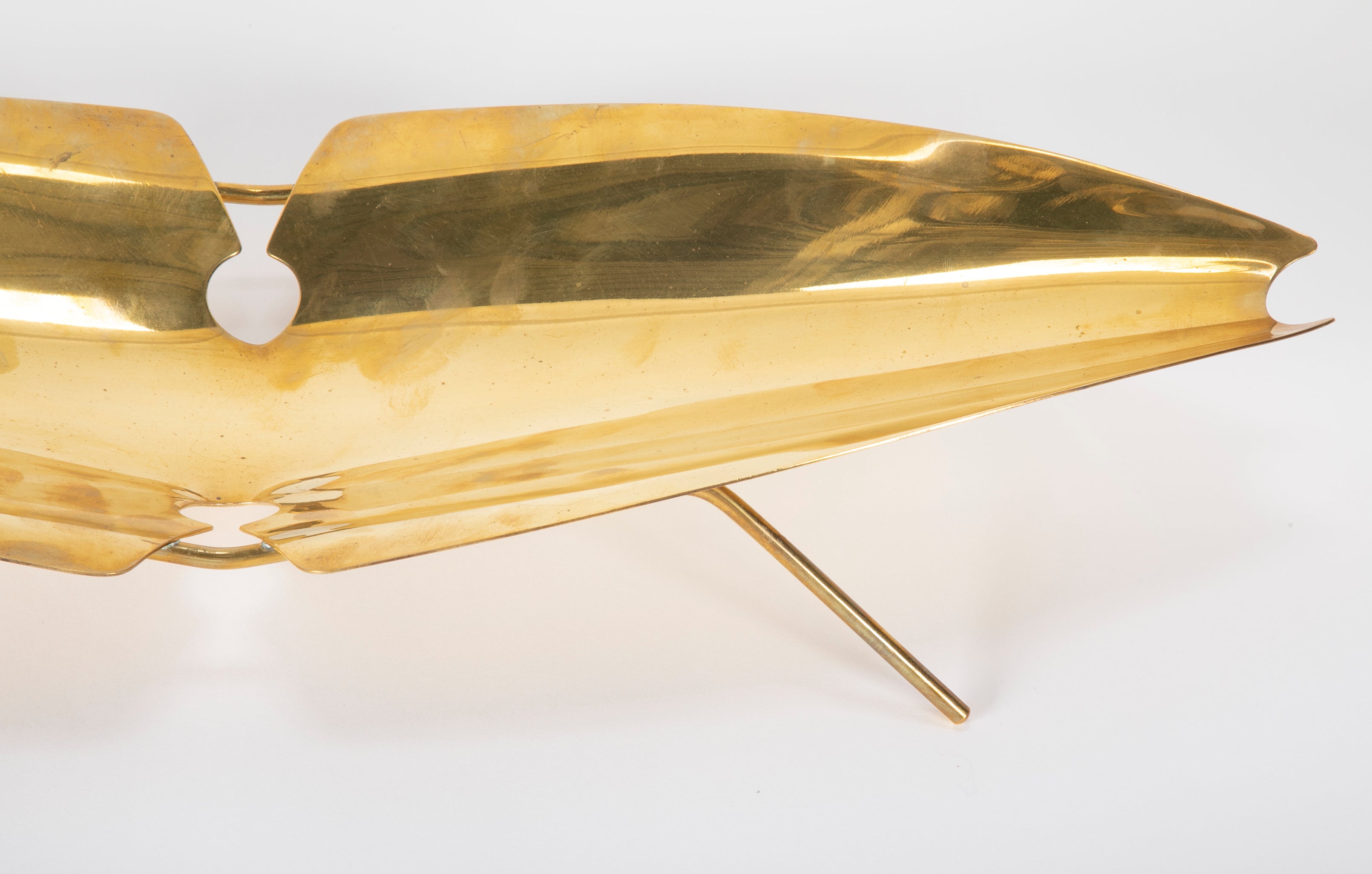 Brass Pencil Tray or Center Bowl