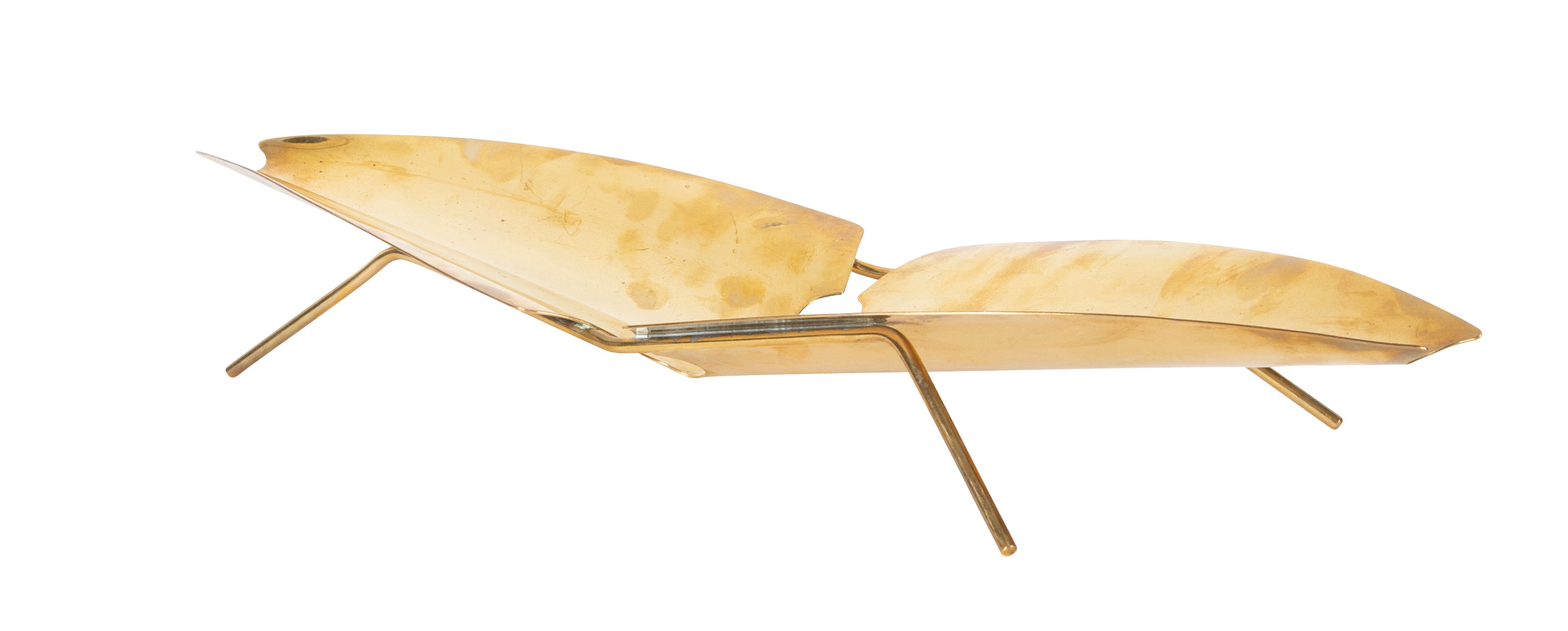 Brass Pencil Tray or Center Bowl