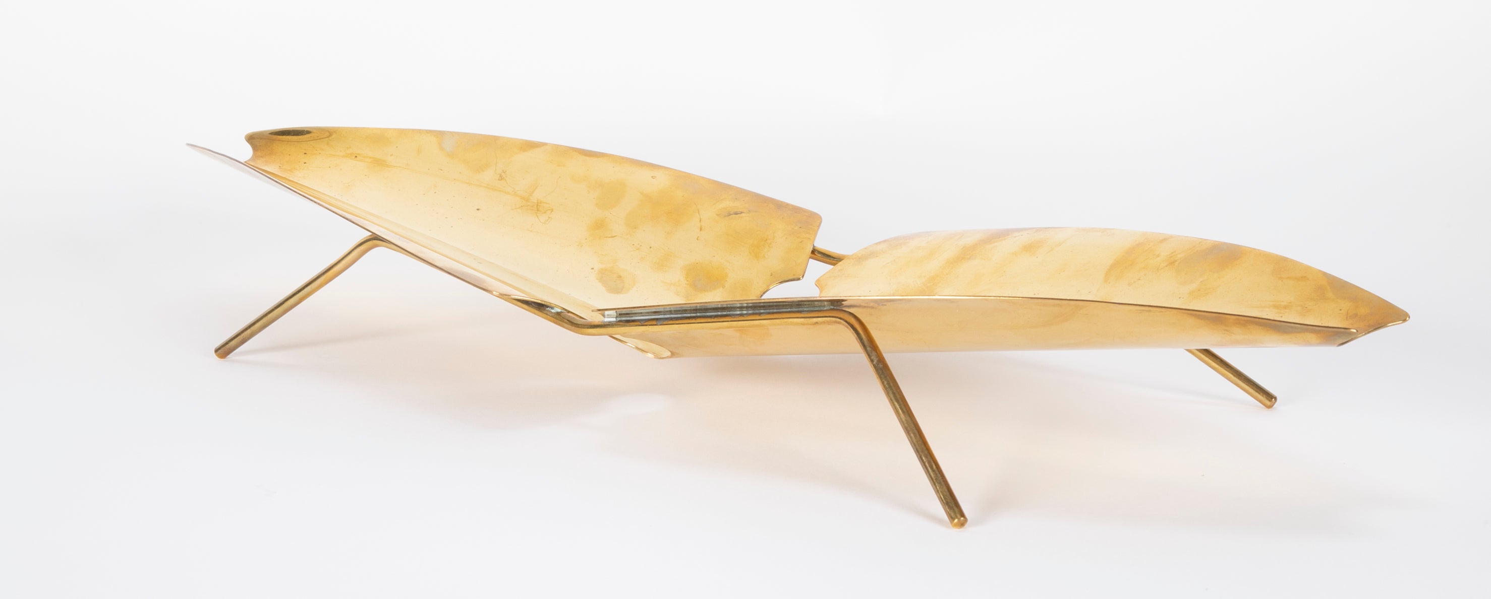 Brass Pencil Tray or Center Bowl