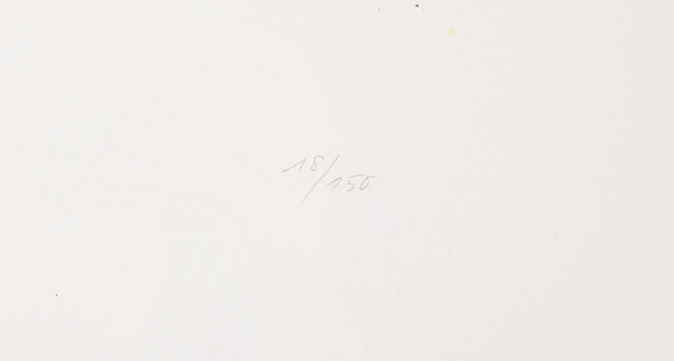 Color Lithograph by Spanish Artist Antoni Tapies