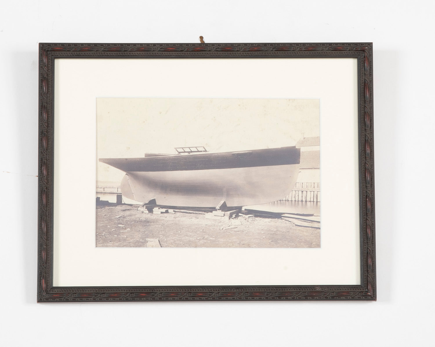 Antique Yachting Photograph of "Molly of Hamilton" by W. Farmer