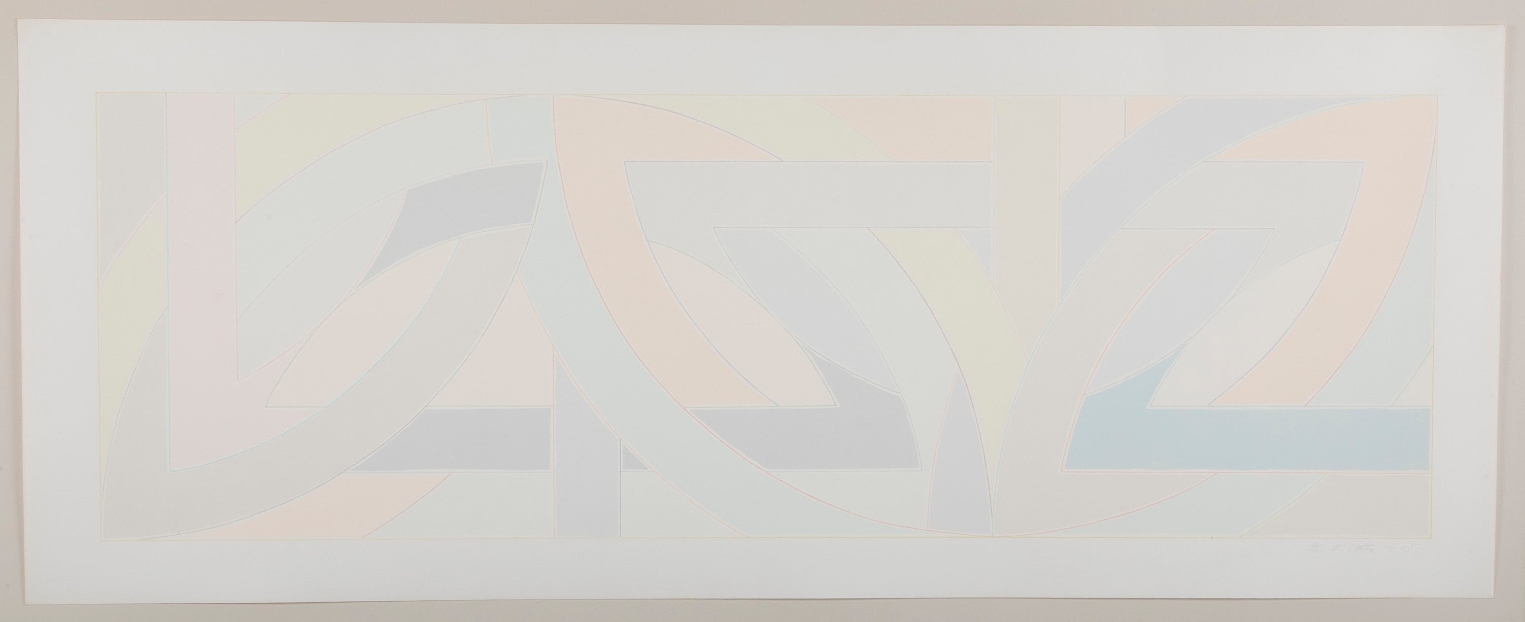"York Factory 1 (A.63)" Screenprint by Frank Stella