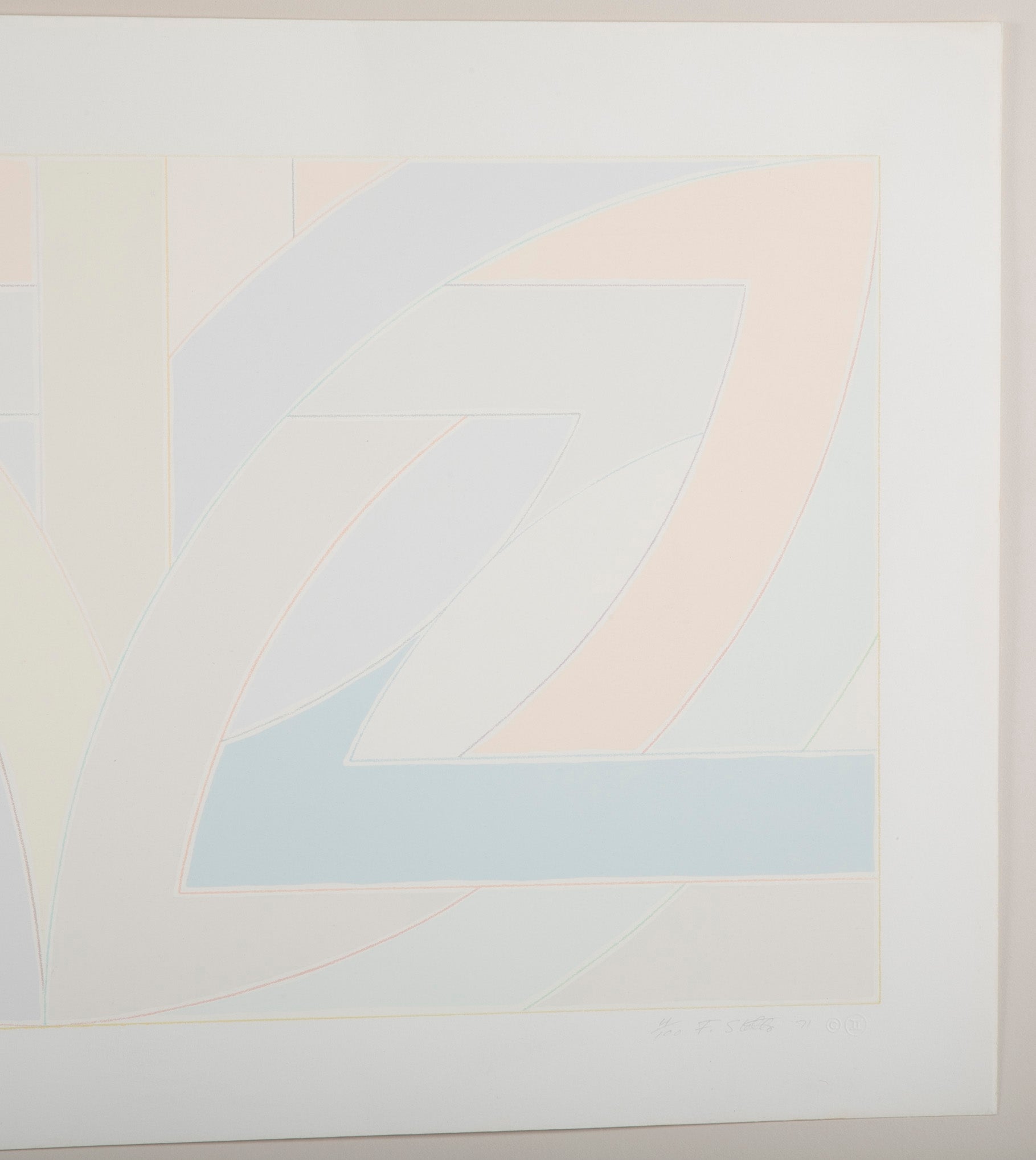 "York Factory 1 (A.63)" Screenprint by Frank Stella