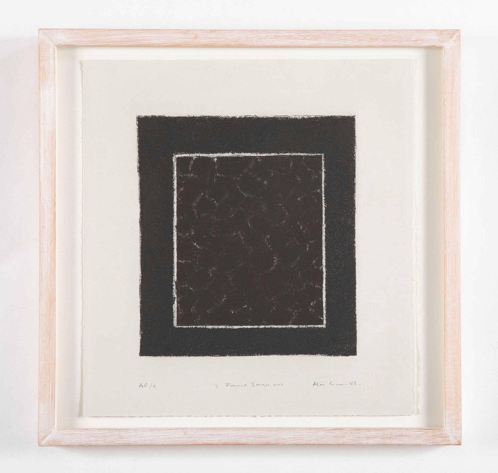 Set of Three Images by British Abstract Artist Alan Green