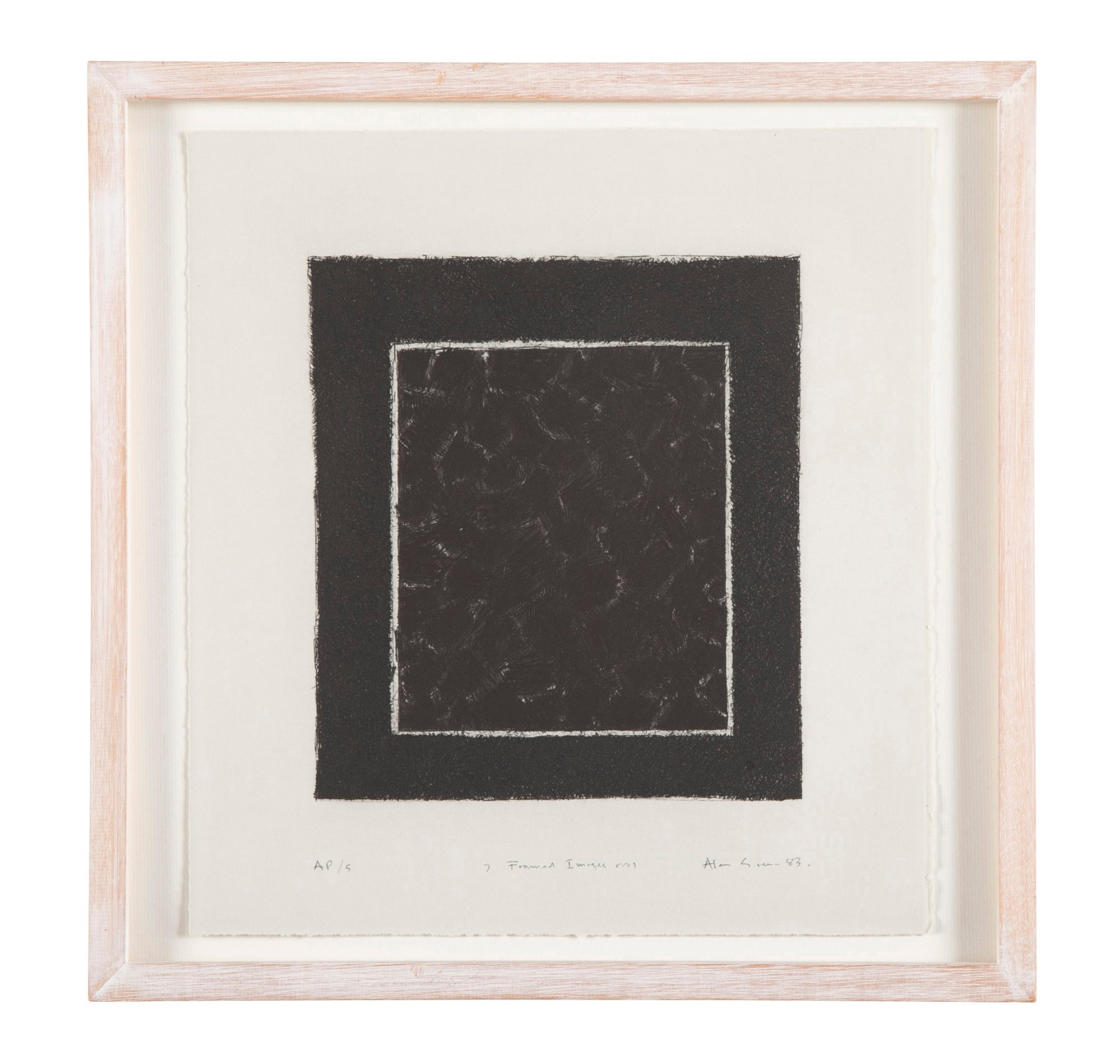 Set of Three Images by British Abstract Artist Alan Green