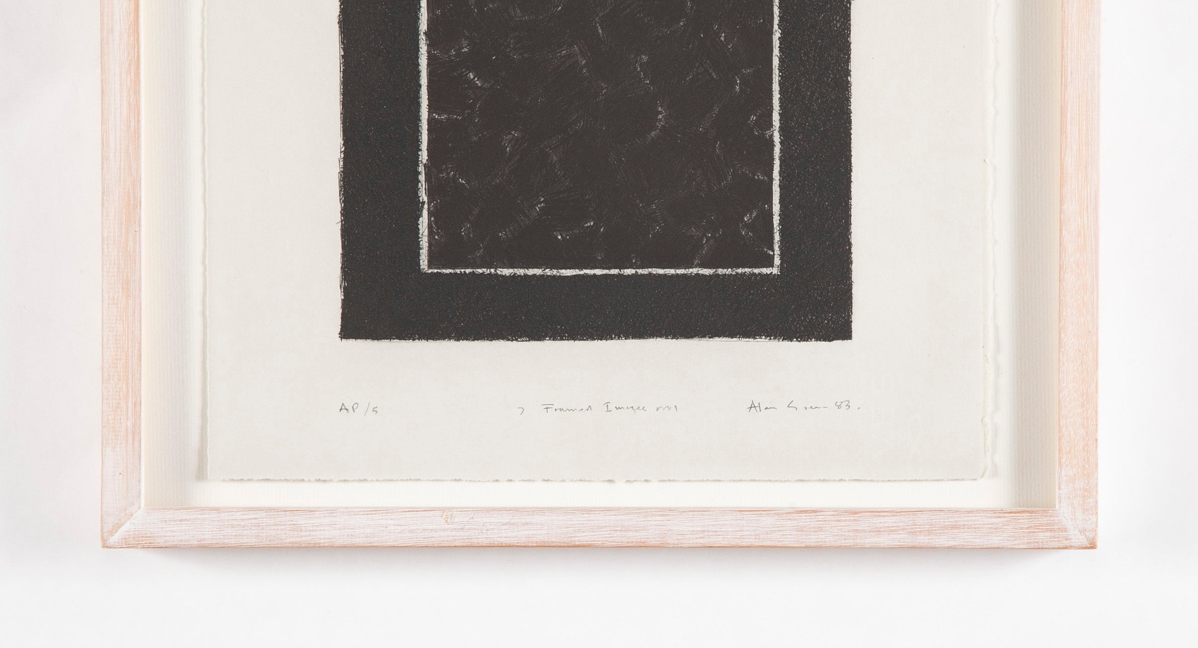 Set of Three Images by British Abstract Artist Alan Green
