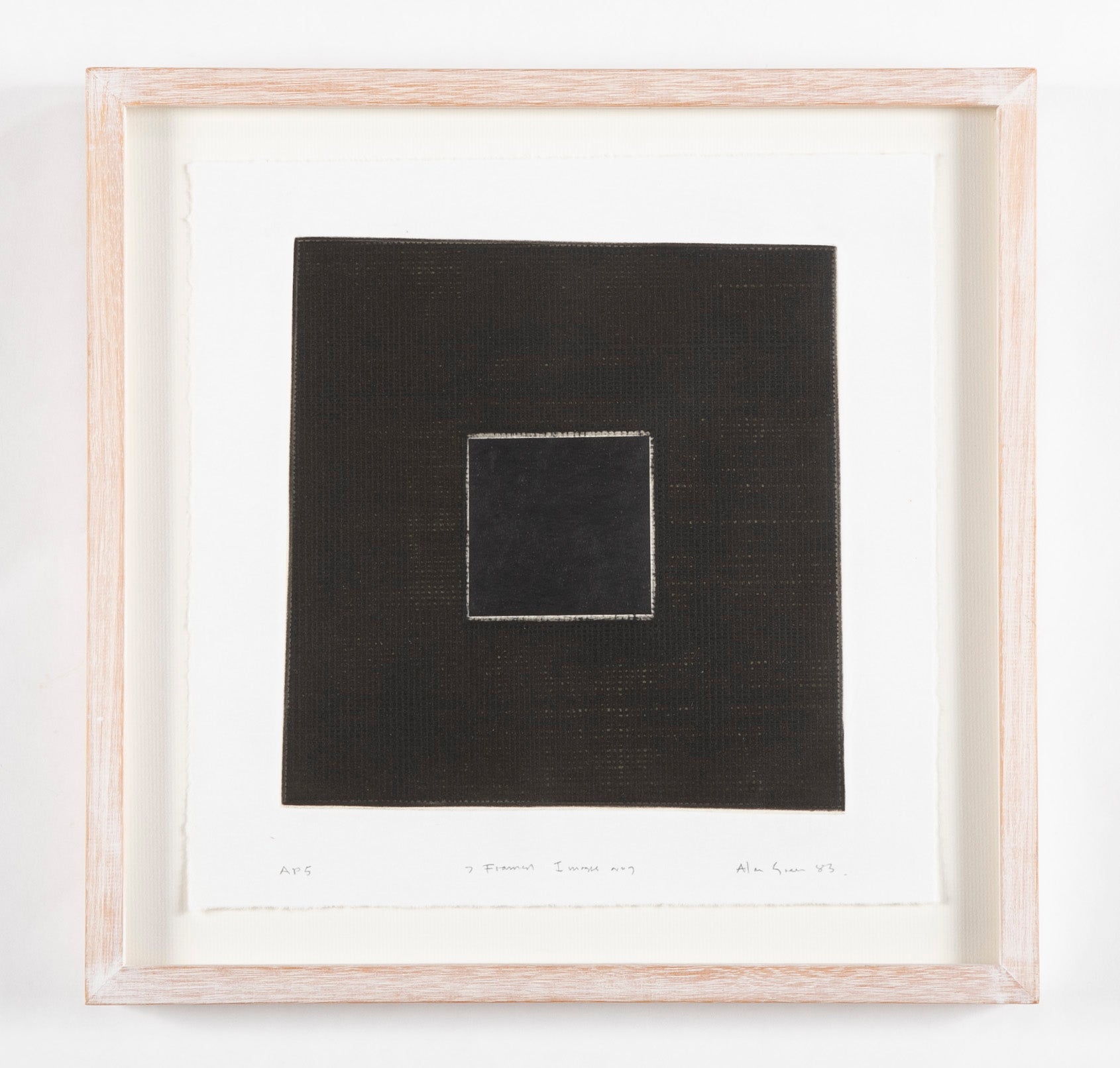 Set of Three Images by British Abstract Artist Alan Green