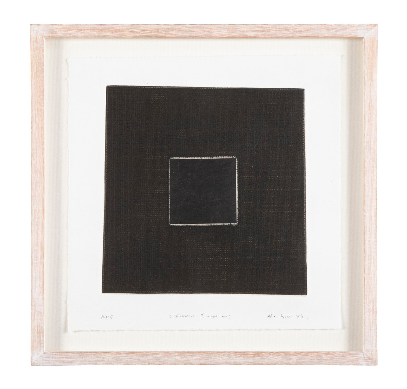 Set of Three Images by British Abstract Artist Alan Green