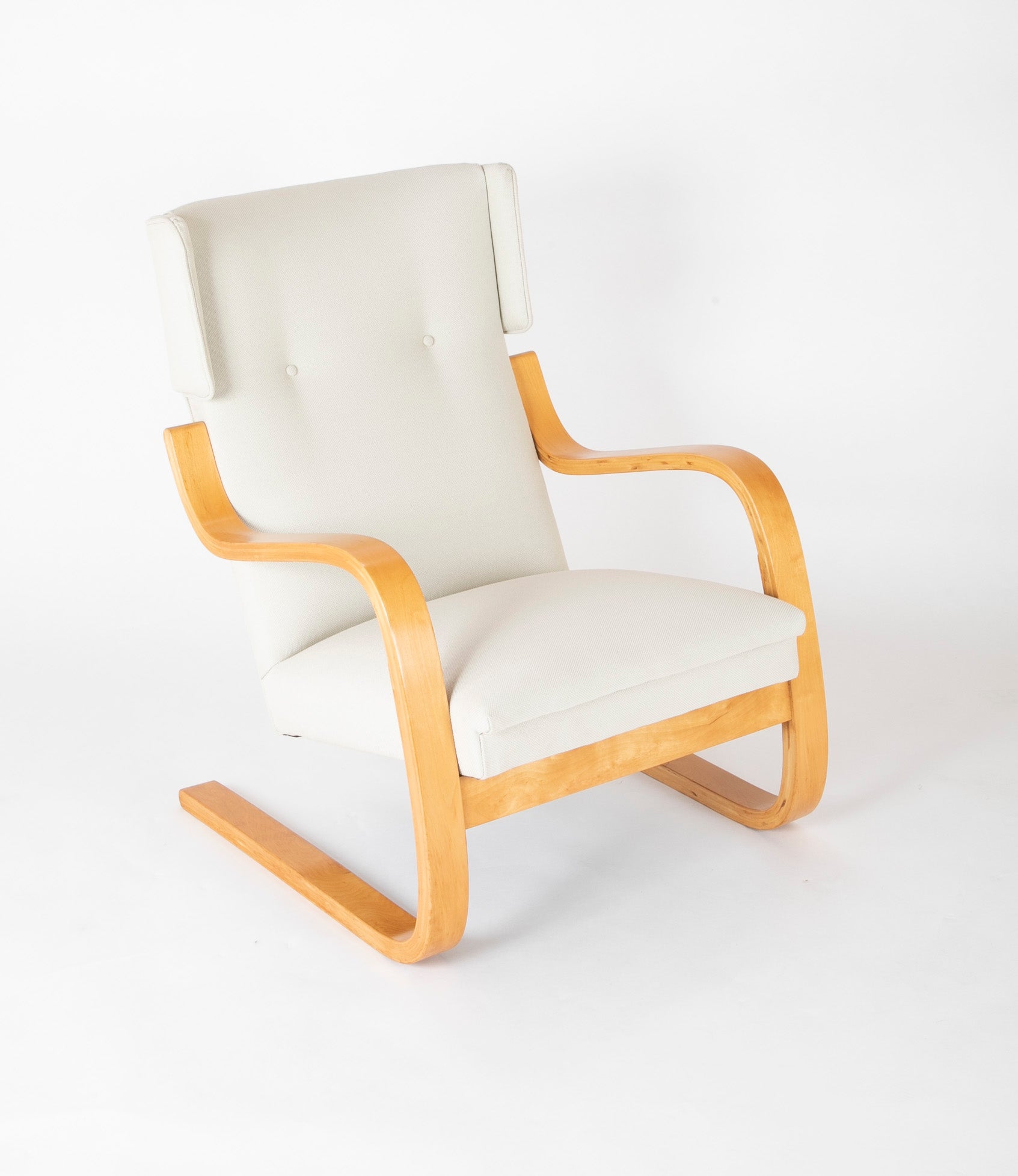 Pair of Model 401 Alvar Aalto Wing Chairs