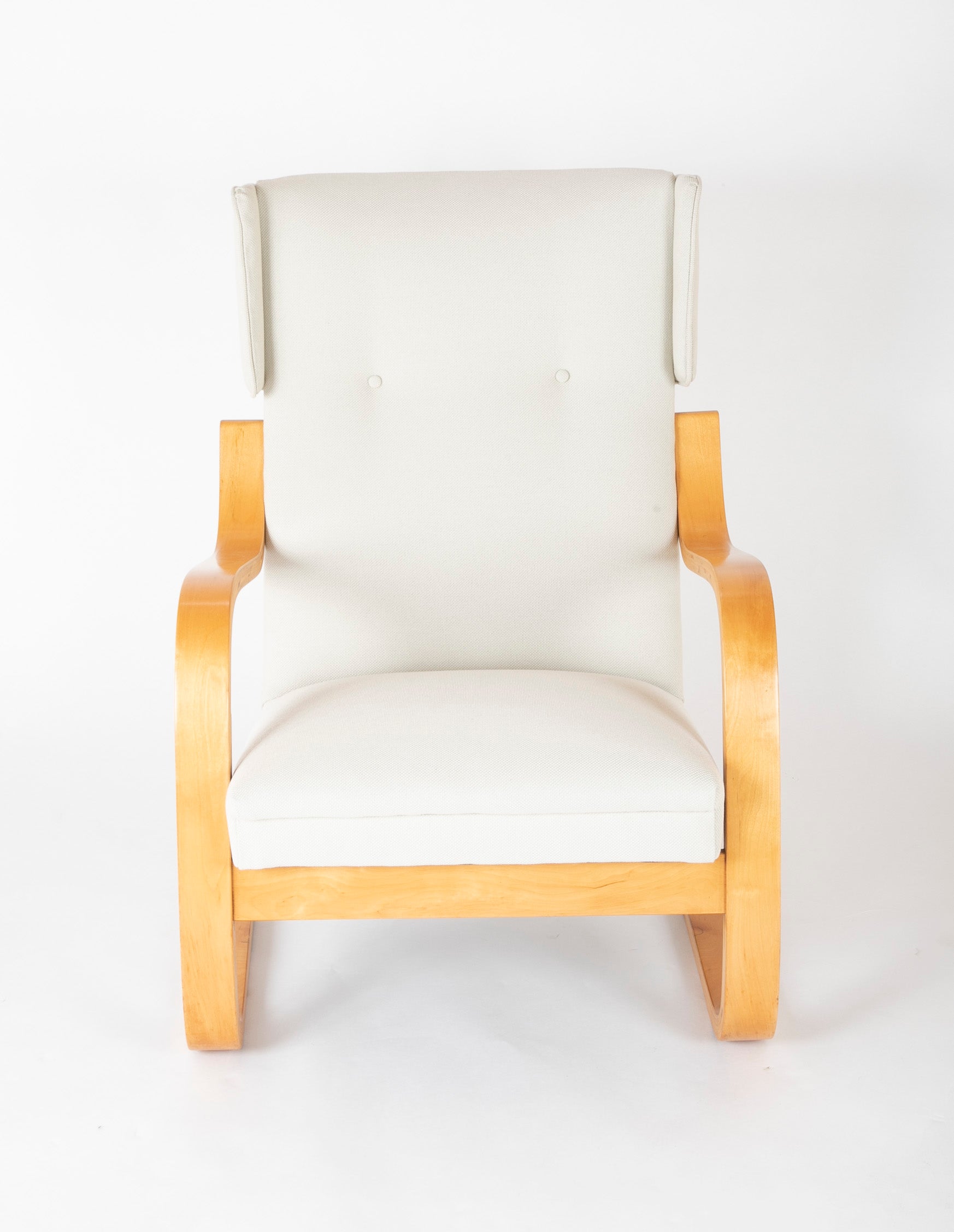 Pair of Model 401 Alvar Aalto Wing Chairs