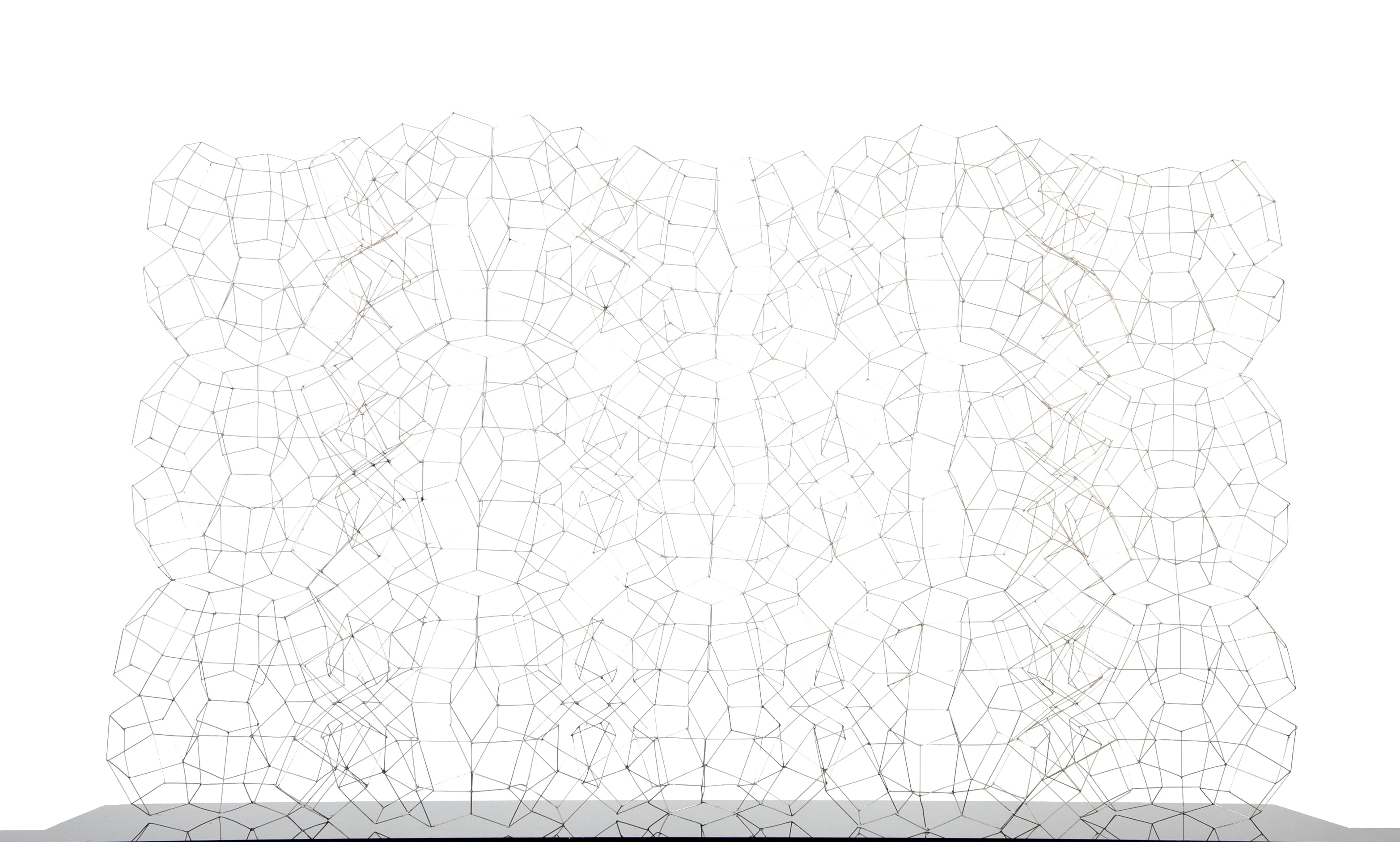 A Soldered Wire Sculpture by American Sculptor Marilynn Gelfman Karp