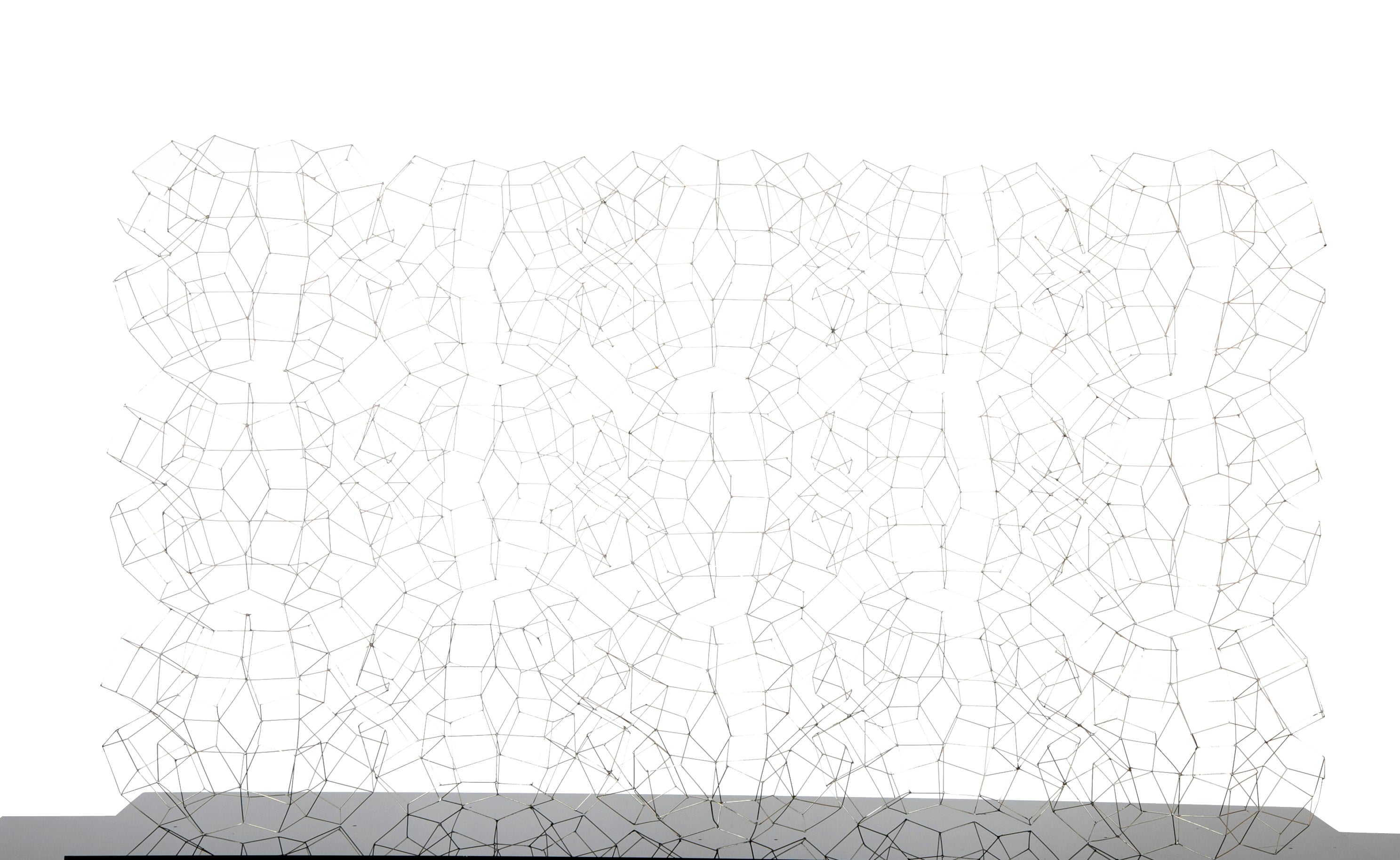 A Soldered Wire Sculpture by American Sculptor Marilynn Gelfman Karp