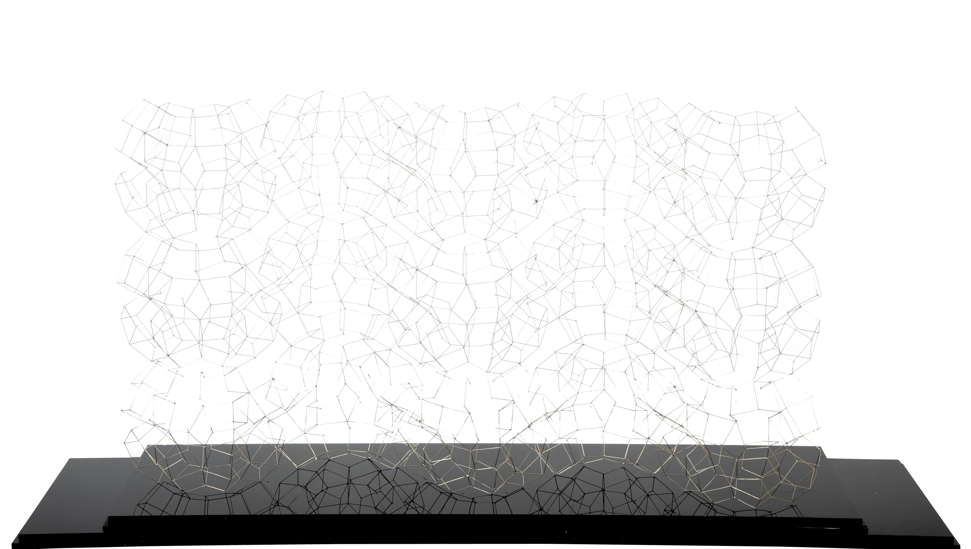 A Soldered Wire Sculpture by American Sculptor Marilynn Gelfman Karp