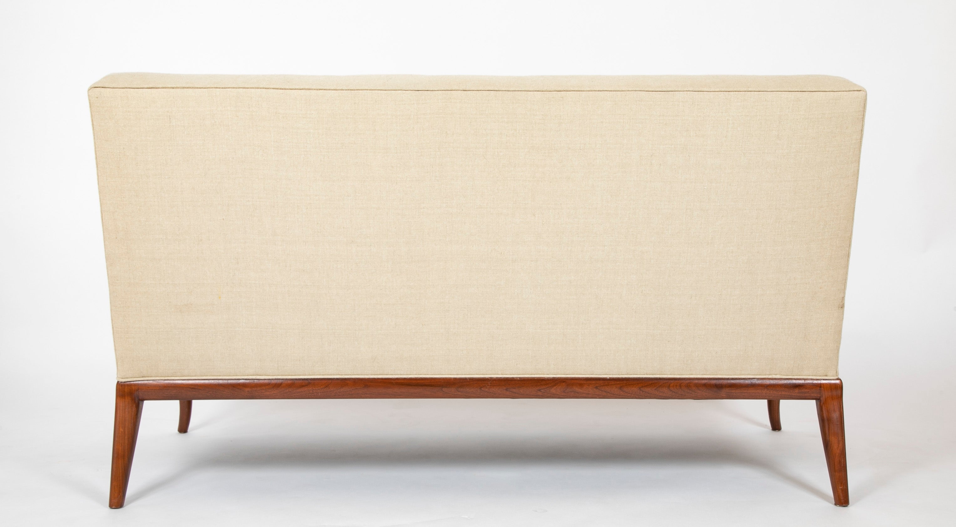 Mid-Century Settee Designed by T.H. Robsjohn-Gibbings for Widdicomb