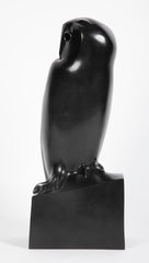 Bronze Owl Titled "Grand Duc" by Francois Pompon