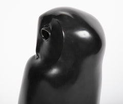 Bronze Owl Titled "Grand Duc" by Francois Pompon