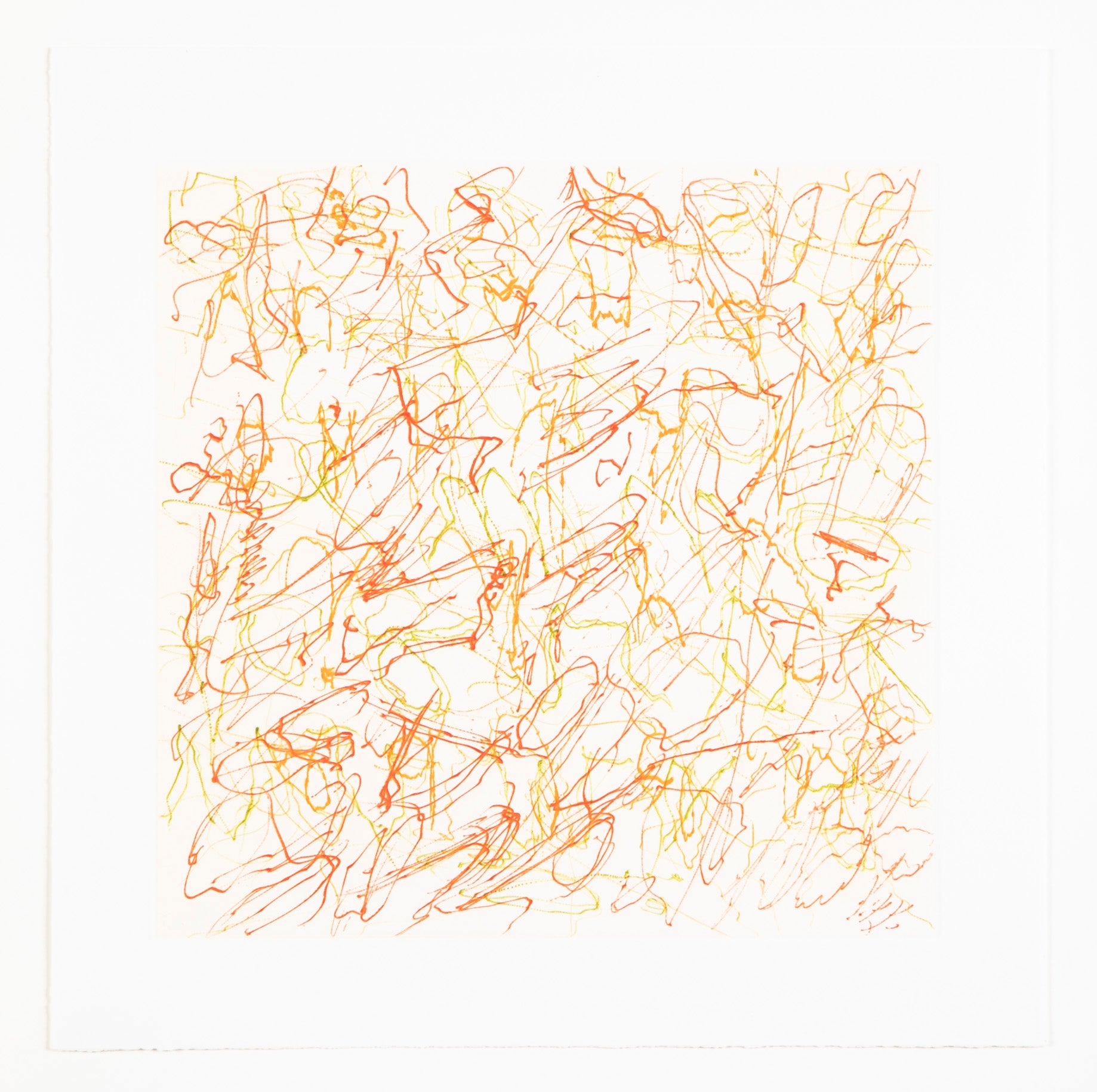 "Alphabet Series" A Set of 9 Color Etchings by John Chamberlain