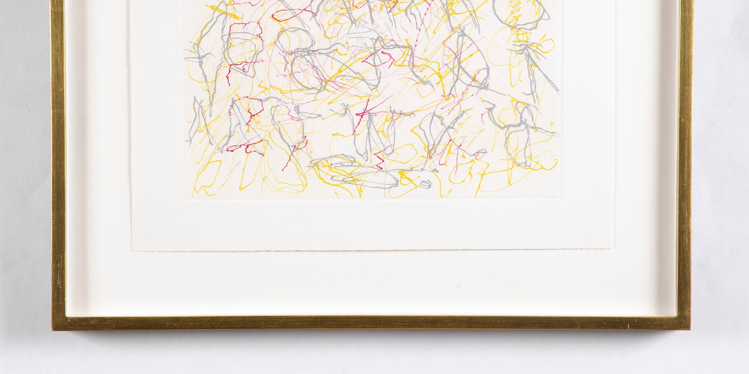 "Alphabet Series" A Set of 9 Color Etchings by John Chamberlain