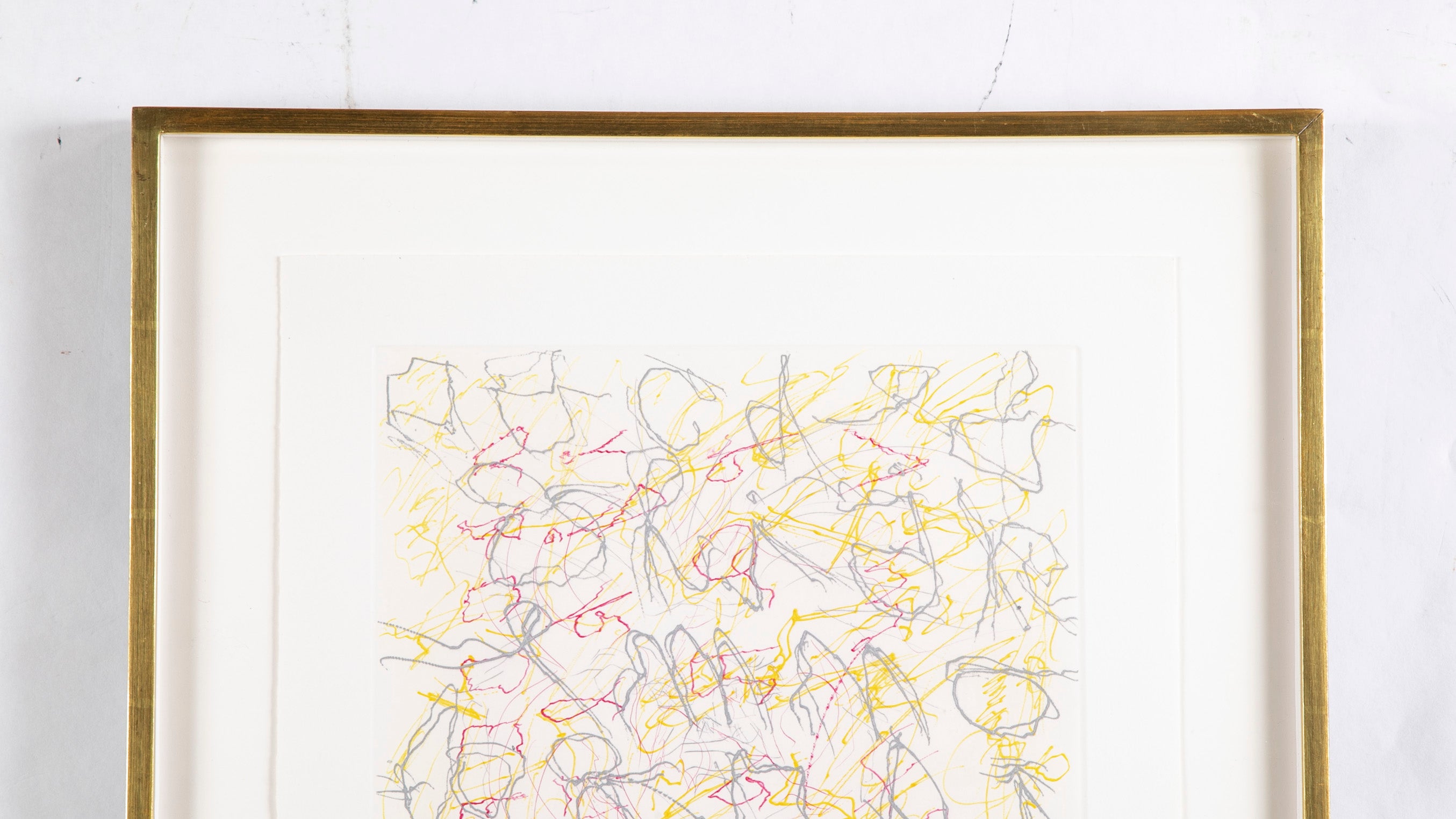 "Alphabet Series" A Set of 9 Color Etchings by John Chamberlain