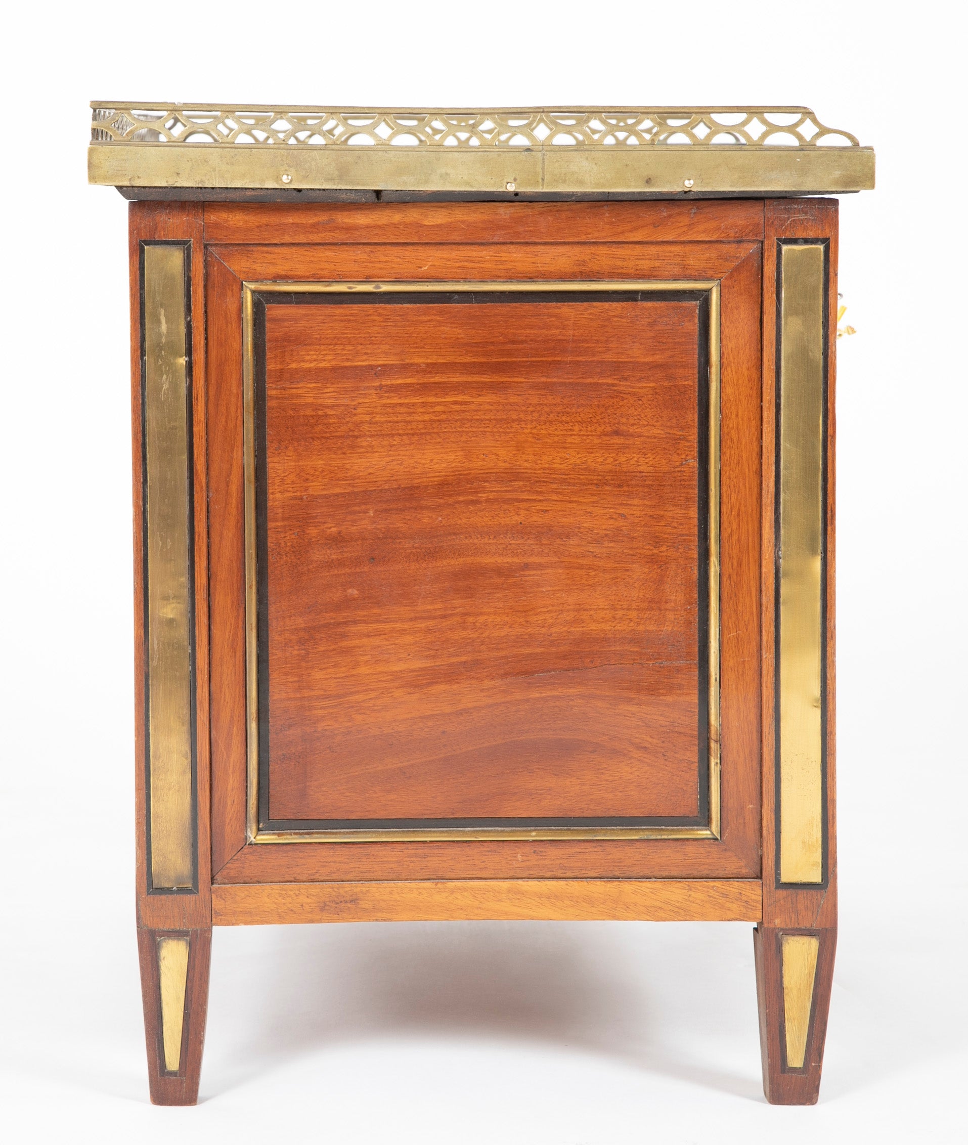 French Louis XVI Bronze Gallery Miniature Commode