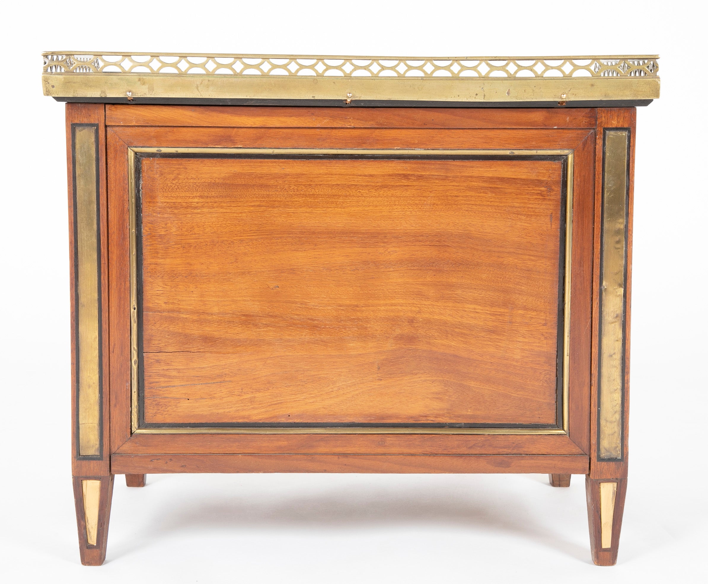 French Louis XVI Bronze Gallery Miniature Commode