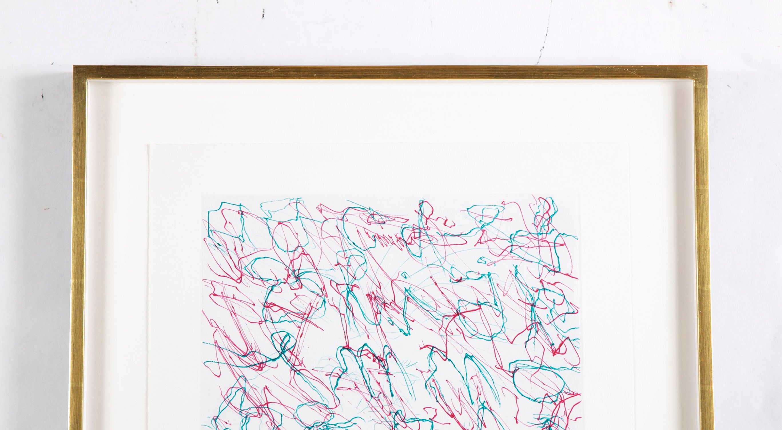 "Alphabet Series" A Set of 9 Color Etchings by John Chamberlain