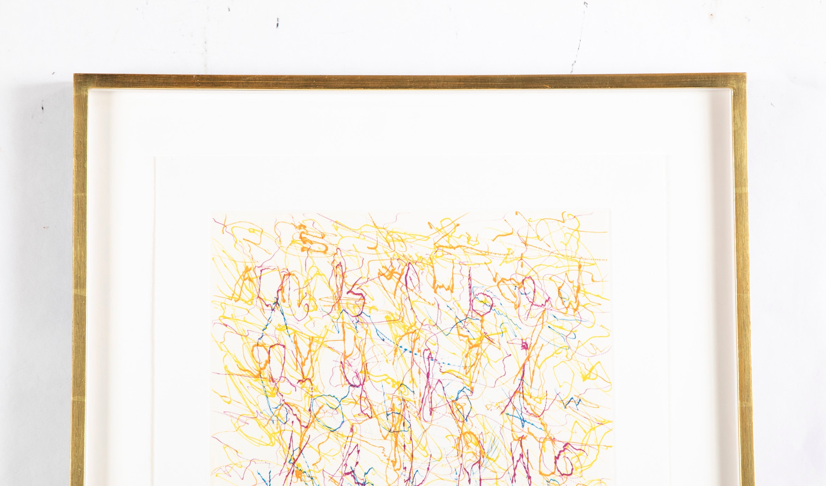 "Alphabet Series" A Set of 9 Color Etchings by John Chamberlain