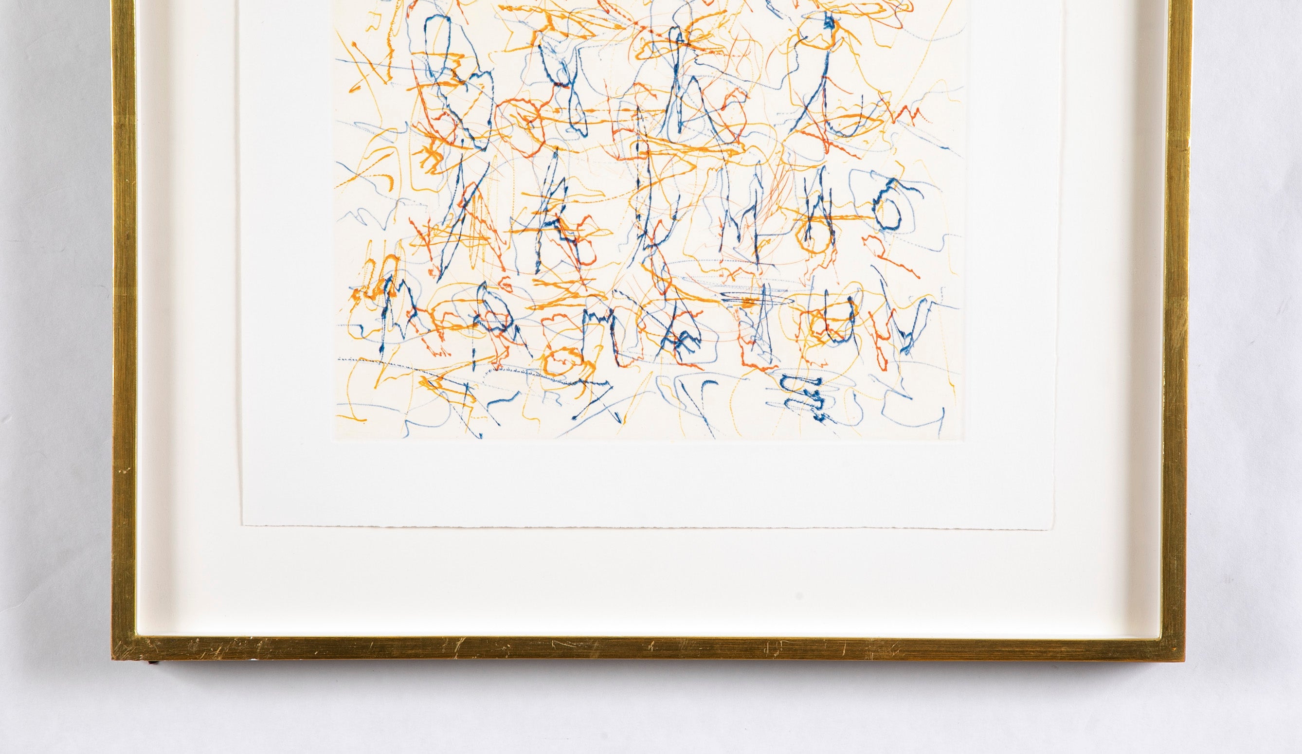 "Alphabet Series" A Set of 9 Color Etchings by John Chamberlain