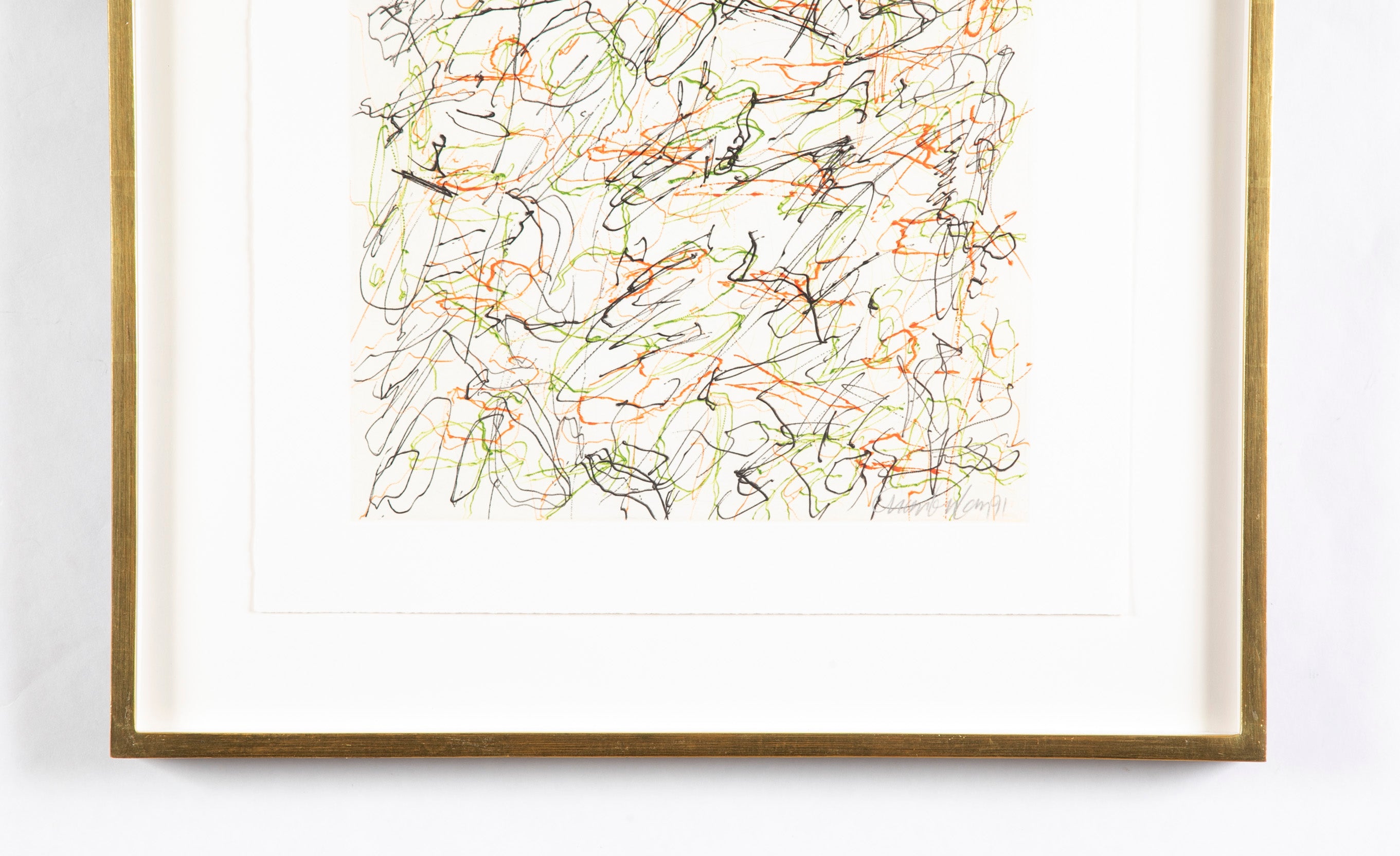"Alphabet Series" A Set of 9 Color Etchings by John Chamberlain