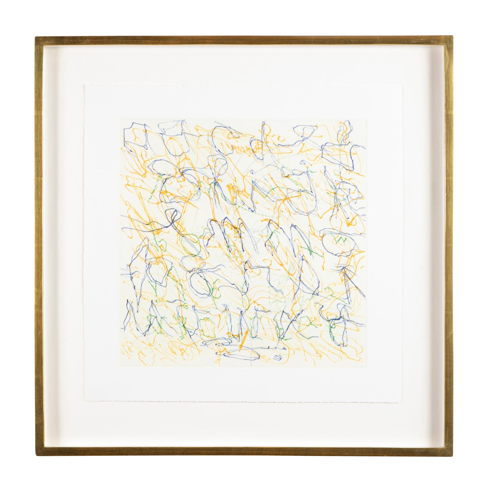 "Alphabet Series" A Set of 9 Color Etchings by John Chamberlain