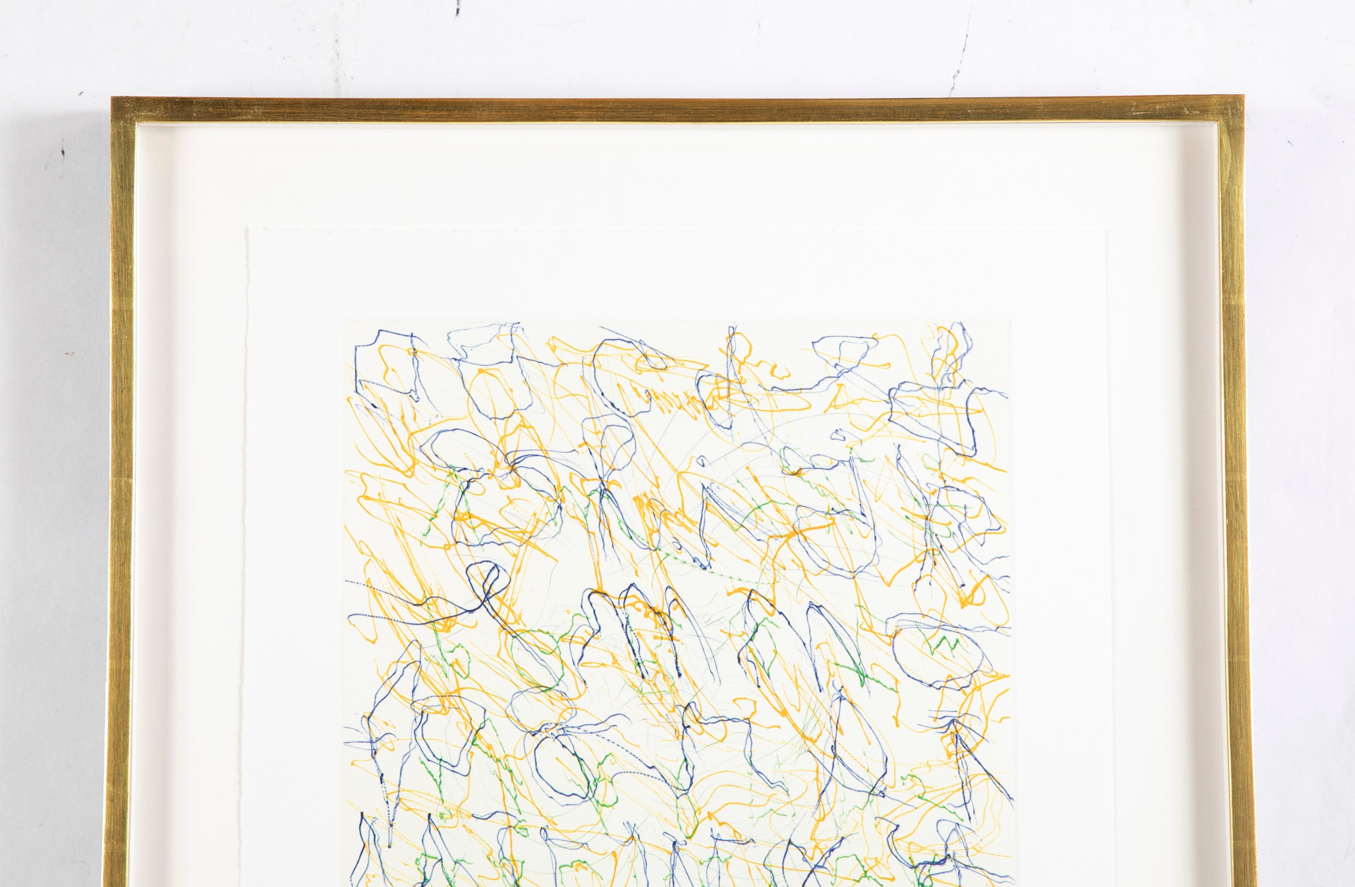 "Alphabet Series" A Set of 9 Color Etchings by John Chamberlain