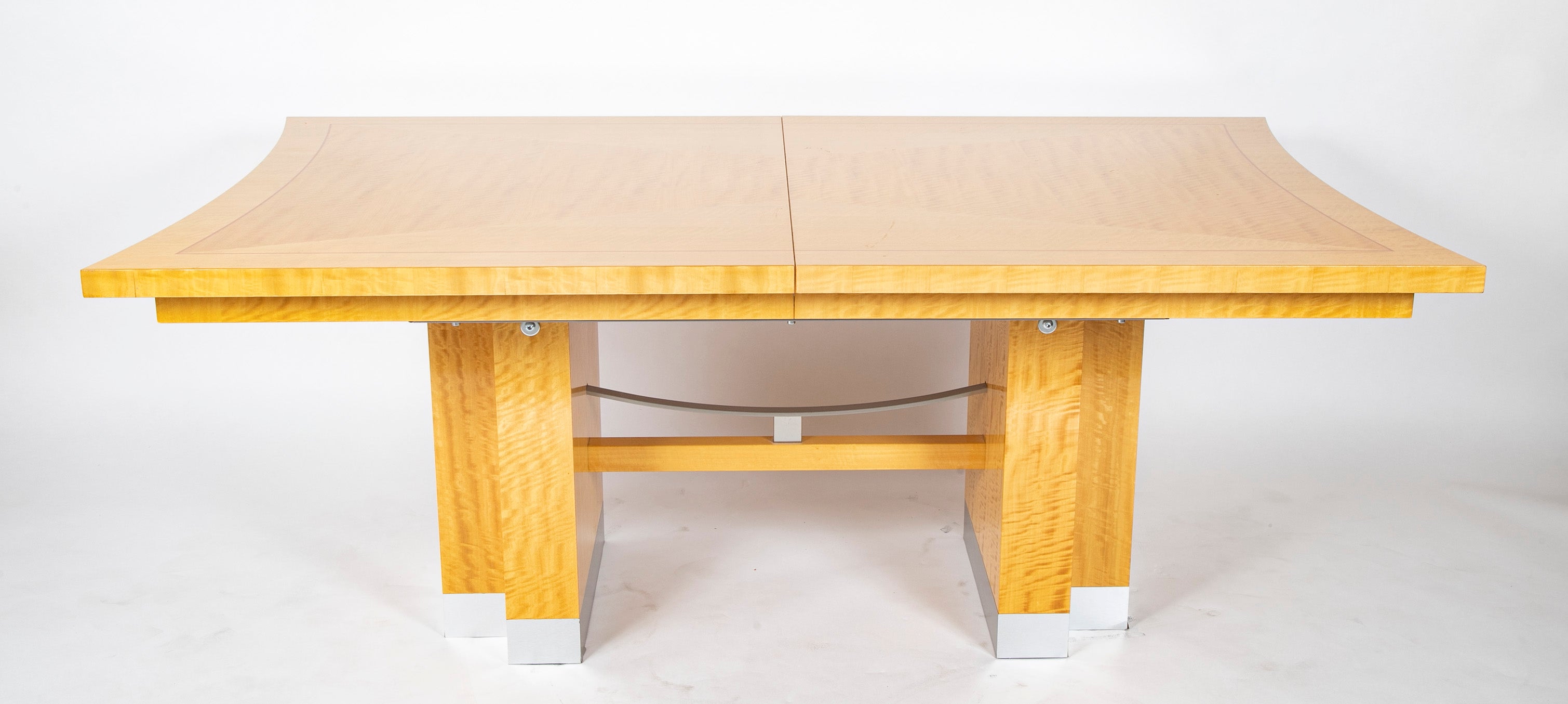 Burr Satinwood Giorgio Collection Dining Table