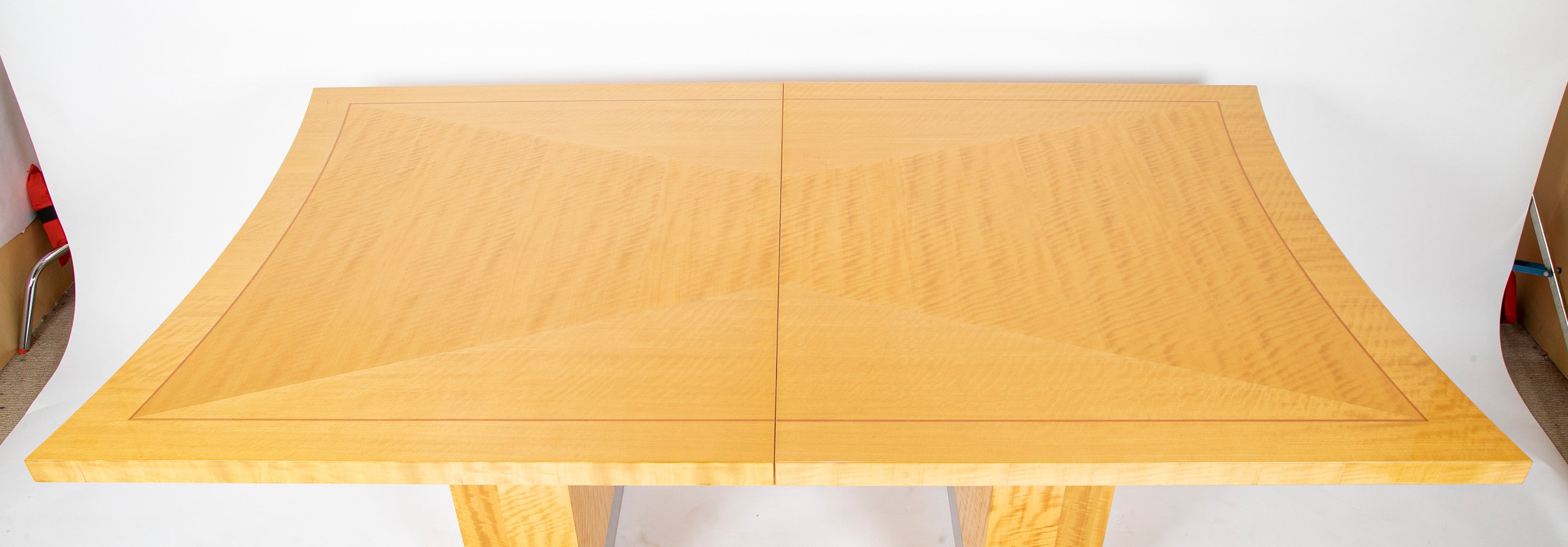 Burr Satinwood Giorgio Collection Dining Table