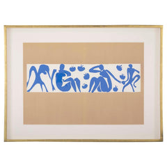 Henri Matisse Supervised Lithograph from his Original Cut Paper Maquette
