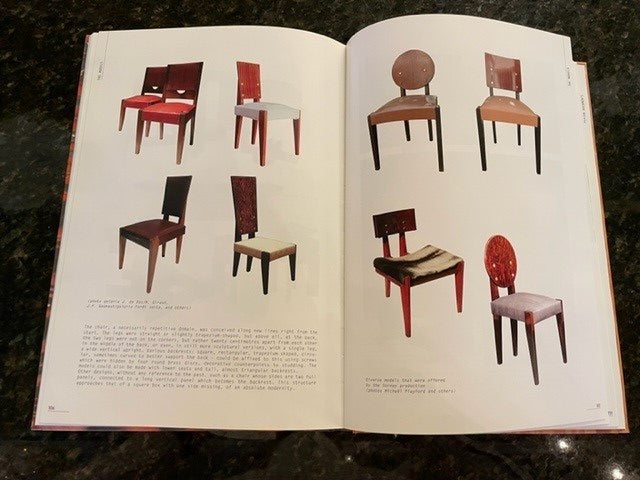 Modern Chair in Stained Oregon Pine by Andre Sornay