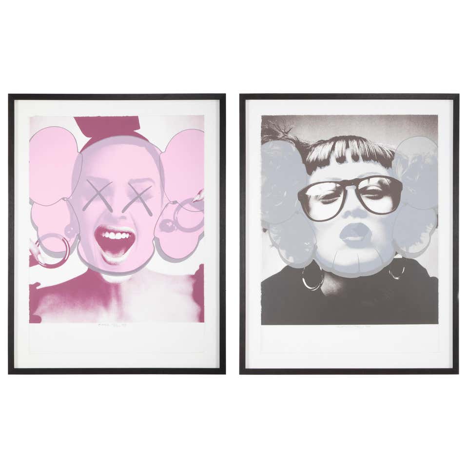 Super Model #1 & #2 by KAWS