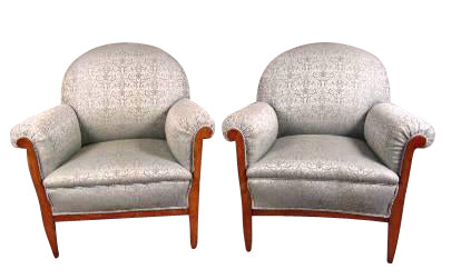 Pair of Club Chairs