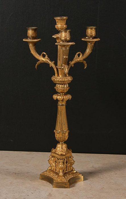 Pair of Empire Candelabra