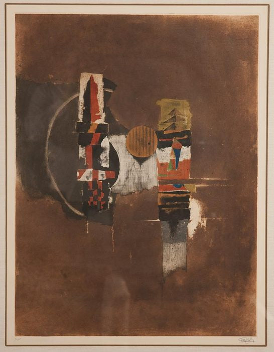 Etching by Johnny Friedlaender