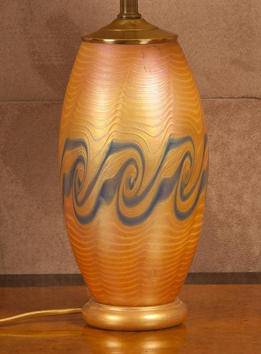 Glass Vase now a Lamp