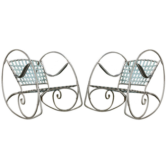 Pair of French Rocking Chairs
