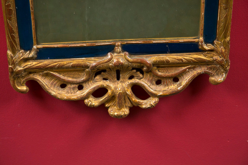 Continental Gilt Wood Mirror