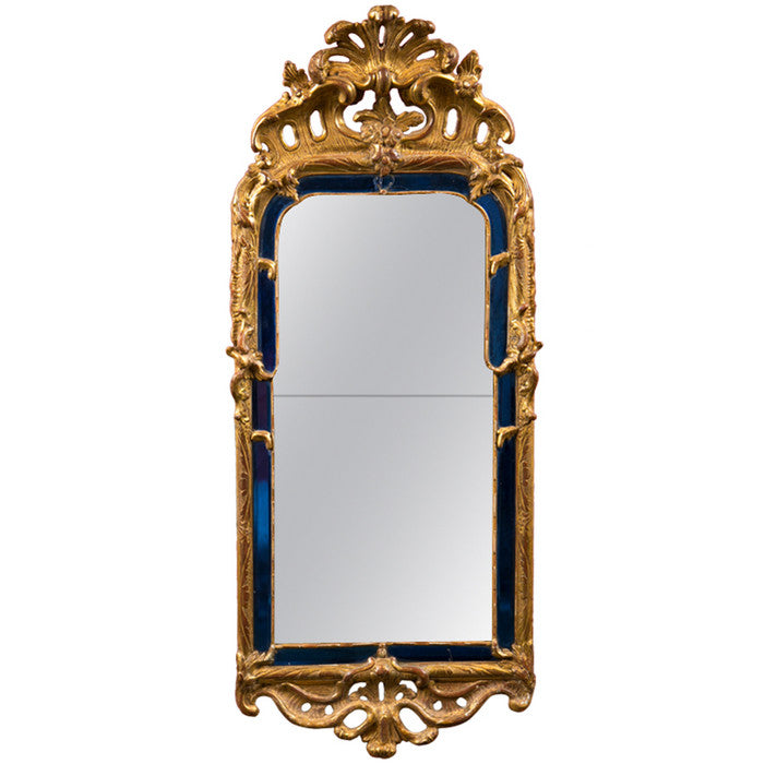Continental Gilt Wood Mirror