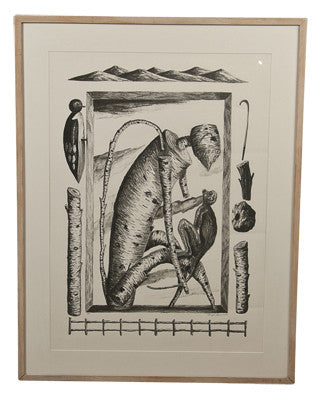 Lithograph By Cheryl Laemmle