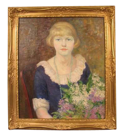 Self Portrait of the Artist Jessie Goodwin Preston