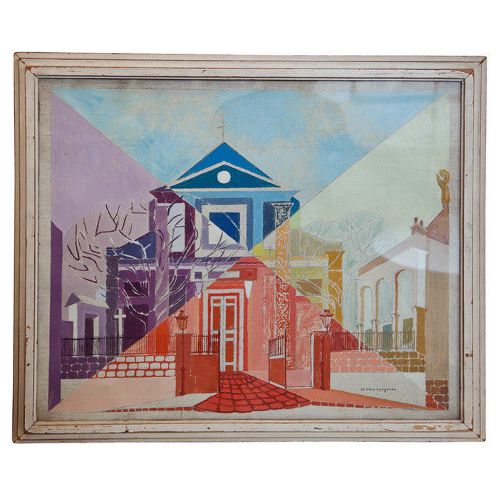 Painting by De Hirsch Margules