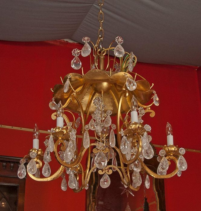 Regency Style Pagoda Form Chandeliers