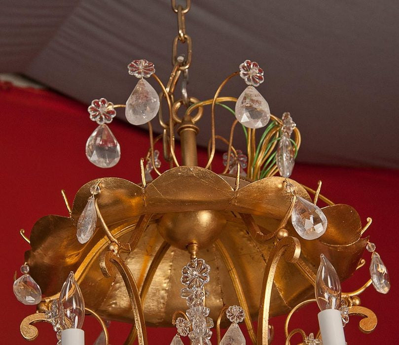 Regency Style Pagoda Form Chandeliers